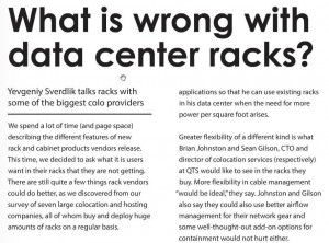 Data Center Dynamics Publishes Piece with Hurricane Electric on Data Center Racks