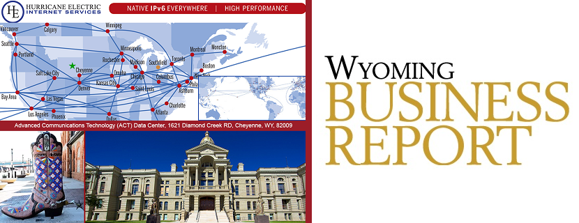 Wyoming Business Report Publishes on Hurricane Electric’s PoP in Cheyenne Data Center