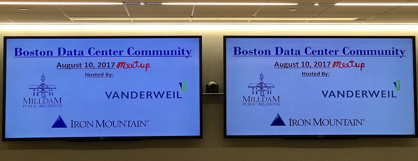 Recap: August MeetUp of the Boston Data Center Community (BDCC) Features Speakers from 451 Research, Iron Mountain and New England Fiber