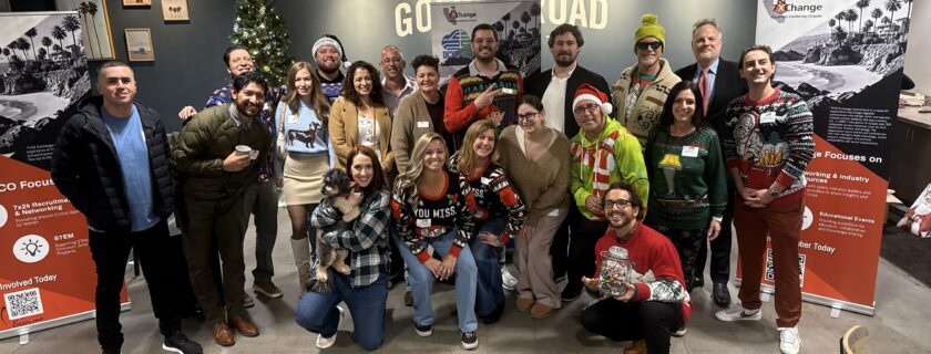 Milldam’s Adam Waitkunas Attends 7×24 SoCal Holiday Party